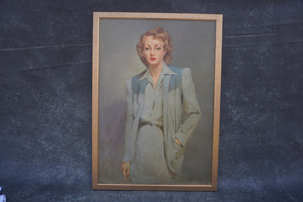 Julian Ritter -Portrait of Joan Cohn Harvey c 1947 P3313