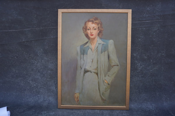 Julian Ritter -Portrait of Joan Cohn Harvey c 1947 P3313