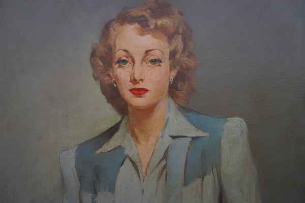 Julian Ritter -Portrait of Joan Cohn Harvey c 1947 P3313