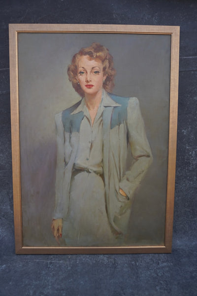 Julian Ritter -Portrait of Joan Cohn Harvey c 1947 P3313