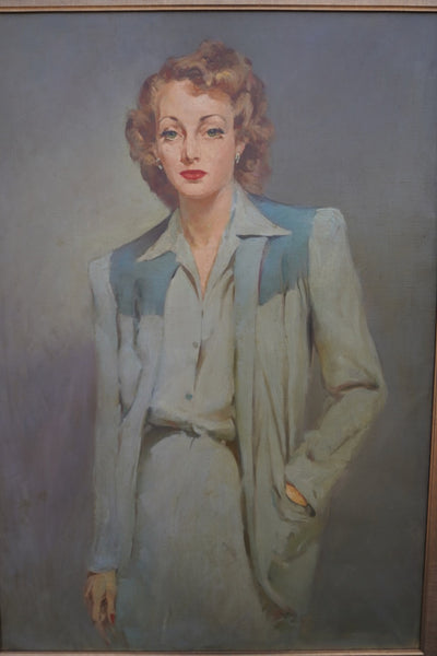 Julian Ritter -Portrait of Joan Cohn Harvey c 1947 P3313