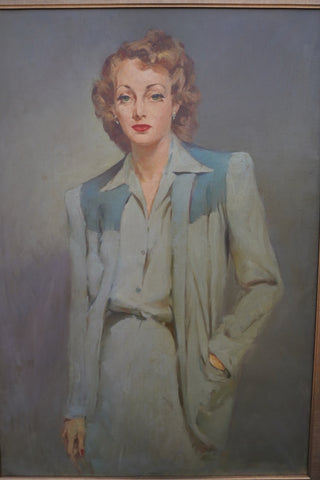 Julian Ritter -Portrait of Joan Cohn Harvey c 1947 P3313