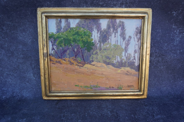 Sam Hyde Harris - Pasadena Hillside - Oil on Canvas early 1920s P3323