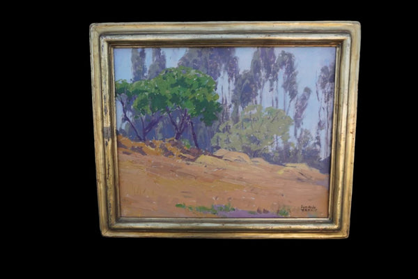 Sam Hyde Harris - Pasadena Hillside - Oil on Canvas early 1920s P3323