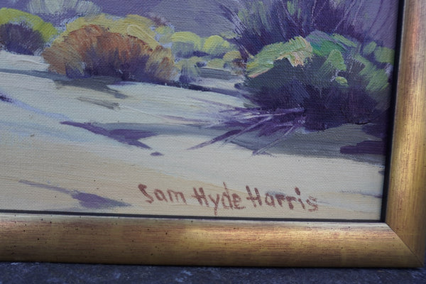 Sam Hyde Harris - Fleeting Light - Oil on Board c 1940 P3325