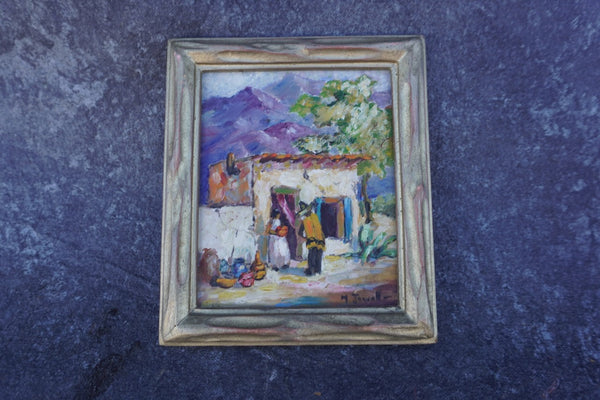 Melisse Jewell - Old Mexico - Oil on Board P3332