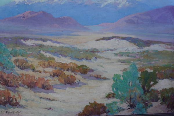 Helen Hughes Reynolds (1874-1963) - Desert Landscape - Oil on Canvas P3334