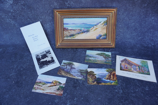 Francis "Frank" Harvey Cutting, Oil Painting in Frame P3362