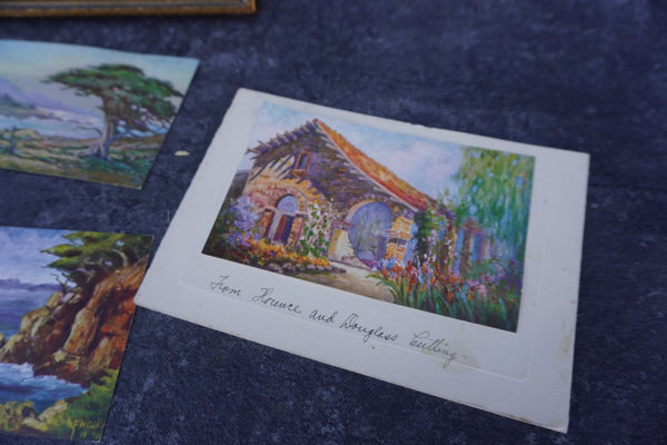 Francis "Frank" Harvey Cutting, Oil Painting in Frame P3362