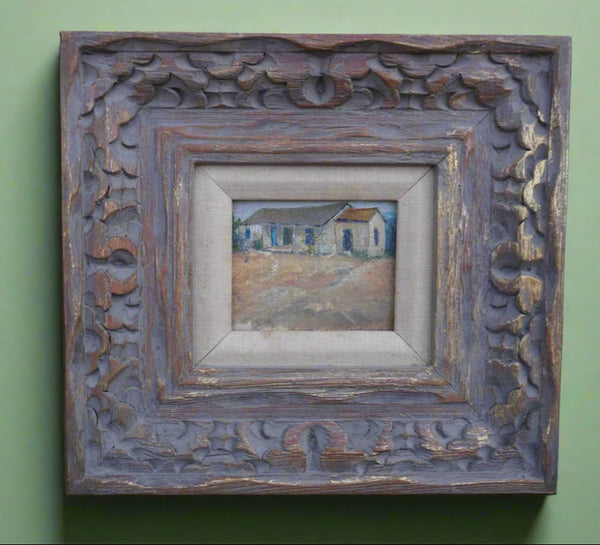 Constance Peters - Casa De Lugo  - Oil on Board P3380