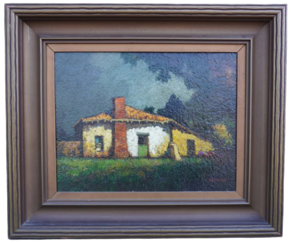 Will Sparks - House of the Four Winds, Western Side - Oil on Board P3381