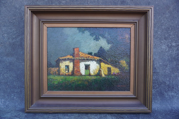 Will Sparks - House of the Four Winds, Western Side - Oil on Board P3381