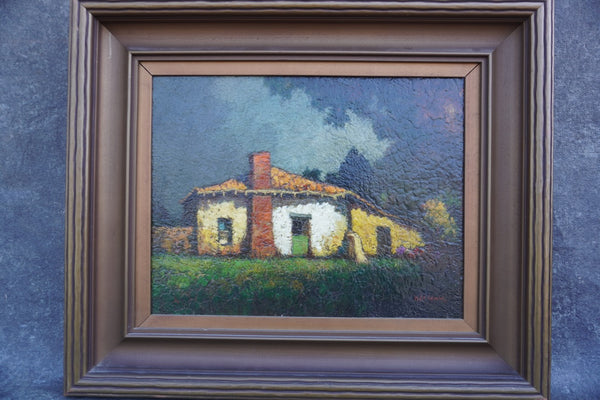 Will Sparks - House of the Four Winds, Western Side - Oil on Board P3381