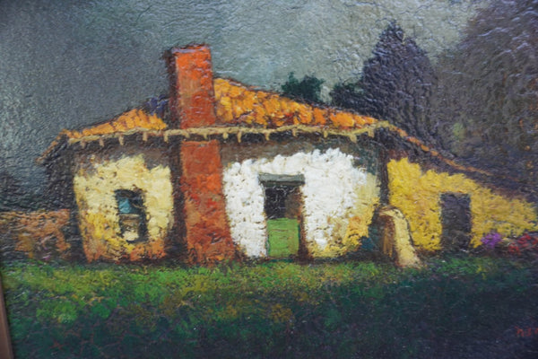 Will Sparks - House of the Four Winds, Western Side - Oil on Board P3381