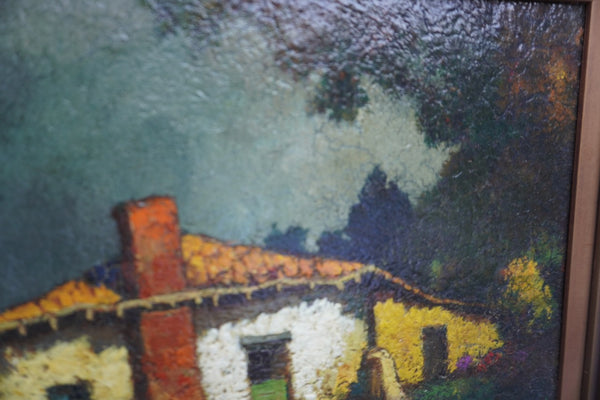 Will Sparks - House of the Four Winds, Western Side - Oil on Board P3381