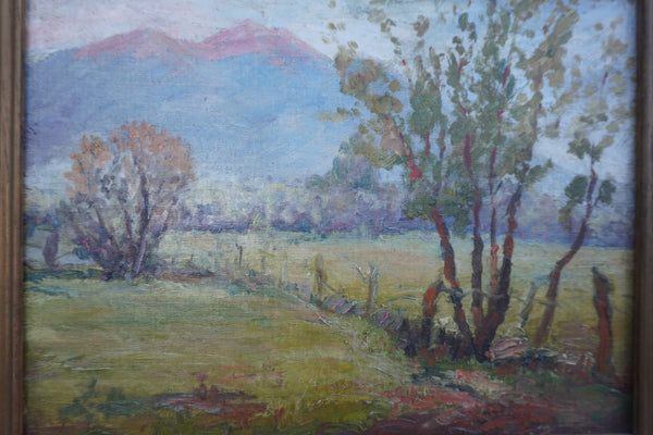California Landscape, Oil on Board P3384