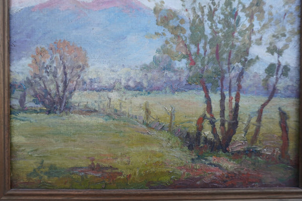 California Landscape, Oil on Board P3384