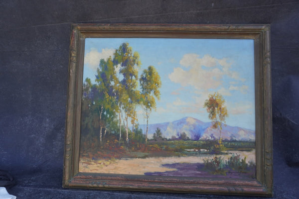 Adelbert Raymond Drew Mountain Landscape c.1930s, Oil on Canvas P3389