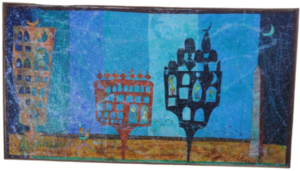 Zev Daniel Harris (1914-1987) - Serenade - Oil on Canvas P3391