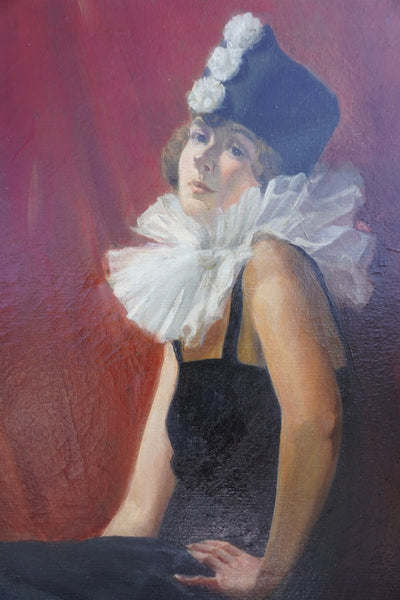 Portrait of Woman by Don Wheeler, Oil on Canvas P3394