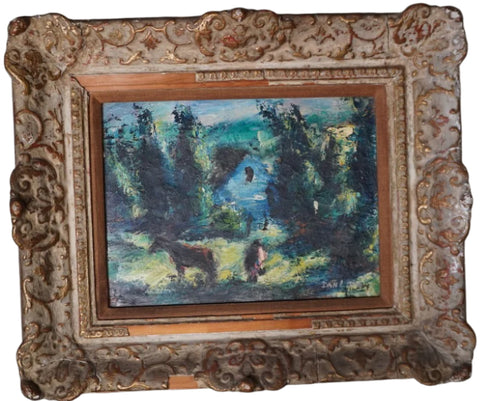 Dan Lutz (1906-1978)- Summer Meadow - Oil on Canvas  P3397