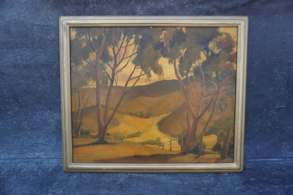 Frederic Johnston - Autumn in San Diego, California - Oil on Canvas 1936 P3401