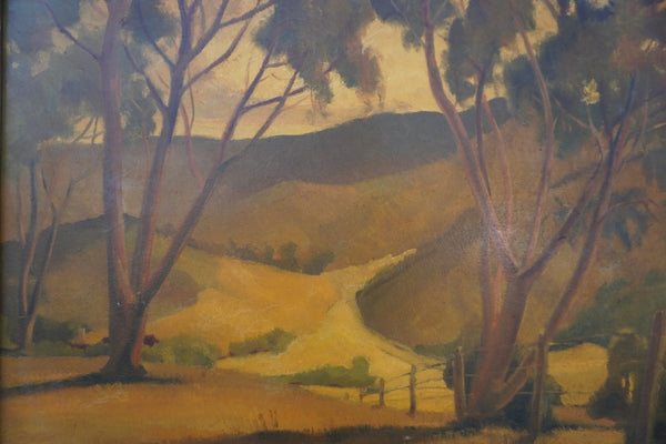 Frederic Johnston - Autumn in San Diego, California - Oil on Canvas 1936 P3401