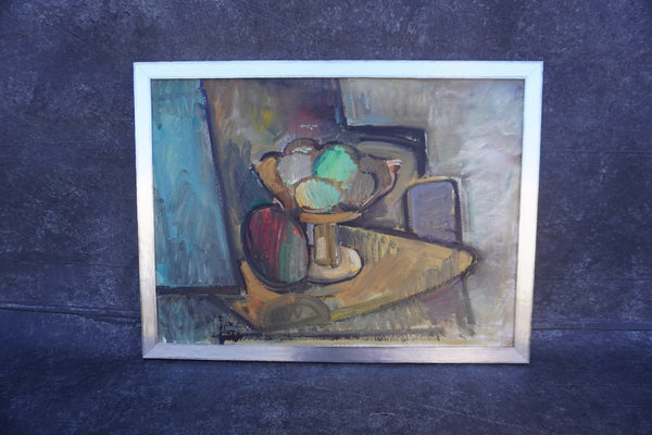 Mina Pulsifer (1899-1989) - Mid-Century Still Life  - Oil on Board P3422