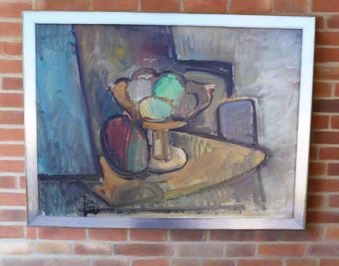 Mina Pulsifer (1899-1989) - Mid-Century Still Life  - Oil on Board P3422