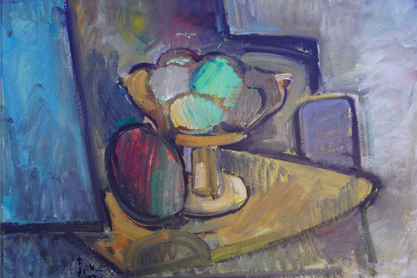 Mina Pulsifer (1899-1989) - Mid-Century Still Life  - Oil on Board P3422