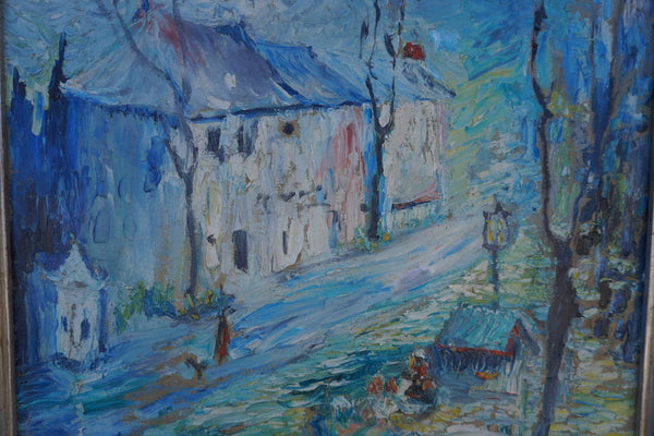 Abstract Impressionist Painting, Oil on Canvas P3425