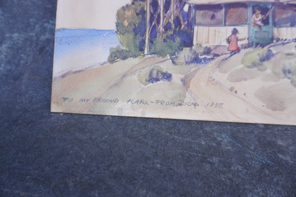 To My Friend Karl - from Dick, 1937, by Richard Irwin Kelsey P3430