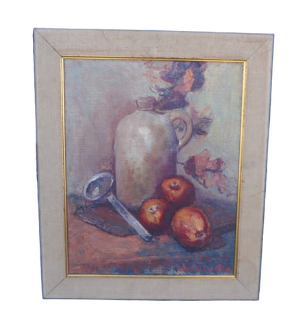 Ethel Christensen Still Life, Oil on Canvas P3437