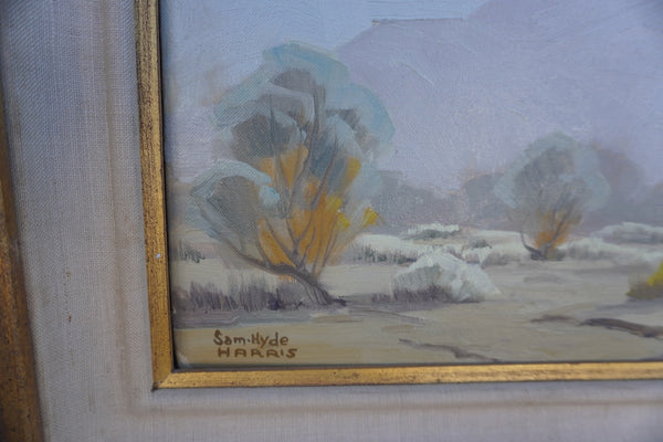 Sam Hyde Harris, Misty Valley, Oil on Canvas P3439