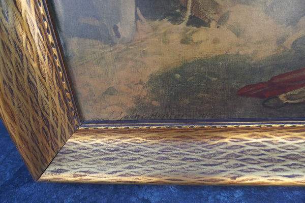 Cowboy Frontier, The Old Sante Fe Trail c.1919, Color Lithograph, by John Young-Hunter P3442