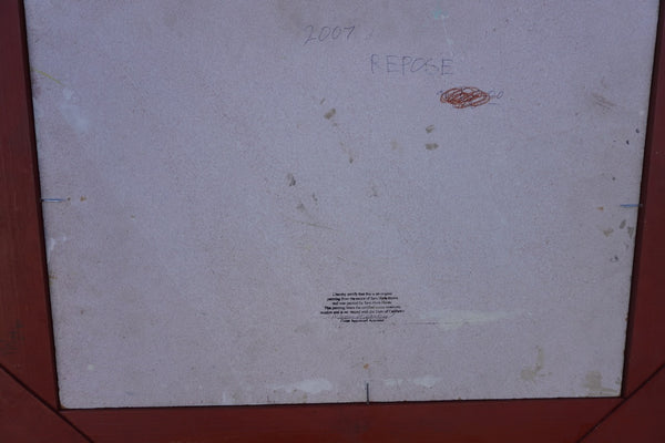 Repose by Sam Hyde Harris, Oil on Board P3450