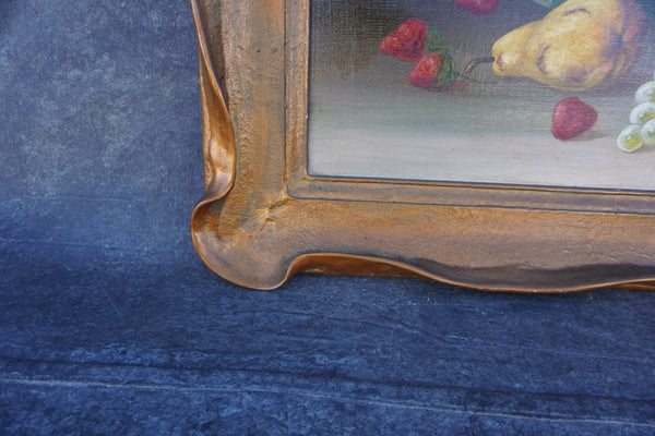 Still Life of Fruit by Mabel Lemos, Oil on Canvas P3454