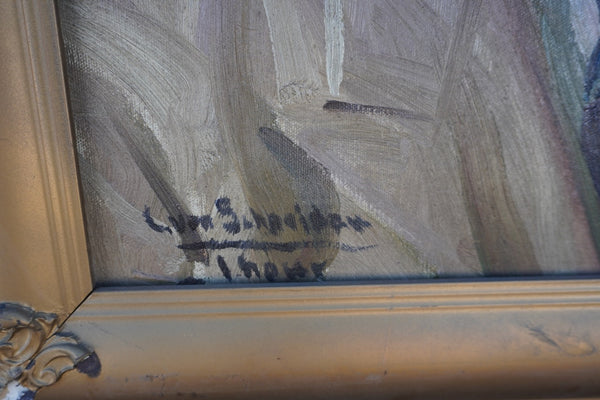 Self Portrait by Ivan Schneider, Oil on Canvas P3459