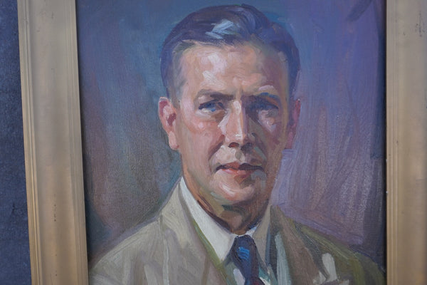 Self Portrait by Ivan Schneider, Oil on Canvas P3459