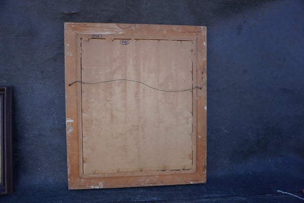 Religious Portrait by Ross Shattuck, Oil on Board P3460