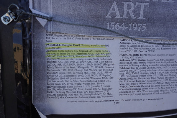 Western Rider, 1941 by Douglass Parshall, Mixed Media on Paper P3464