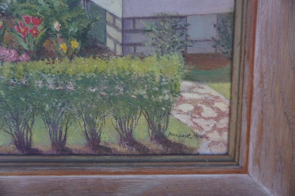 Homestead by Margaret Hook, Oil on Board P3474