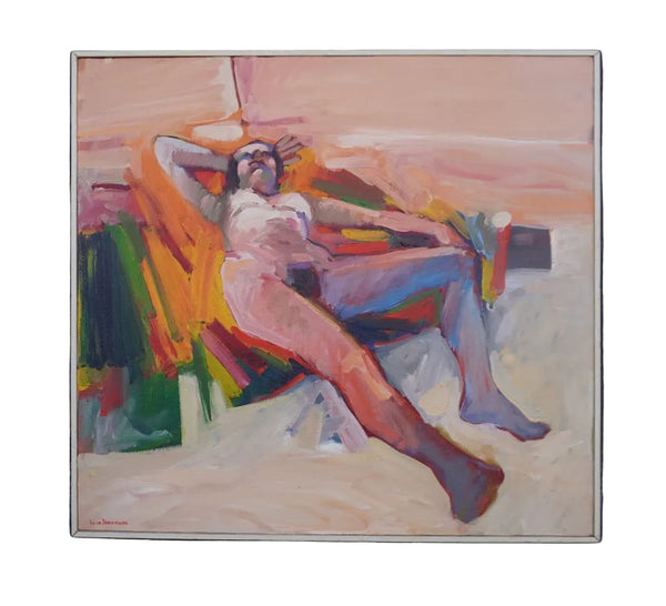 Untitled (Reclining Nude) by William Hannum P3480