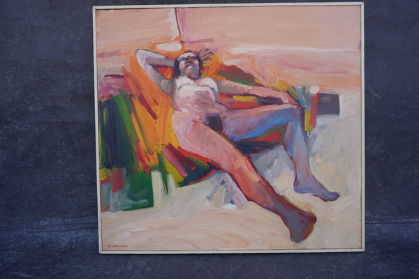 Untitled (Reclining Nude) by William Hannum P3480