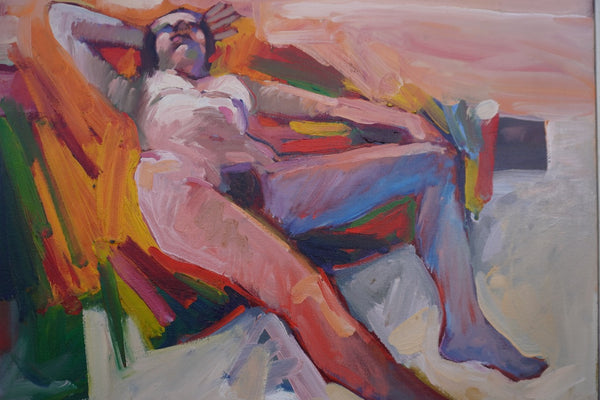 Untitled (Reclining Nude) by William Hannum P3480