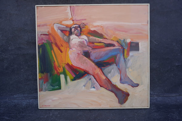 Untitled (Reclining Nude) by William Hannum P3480