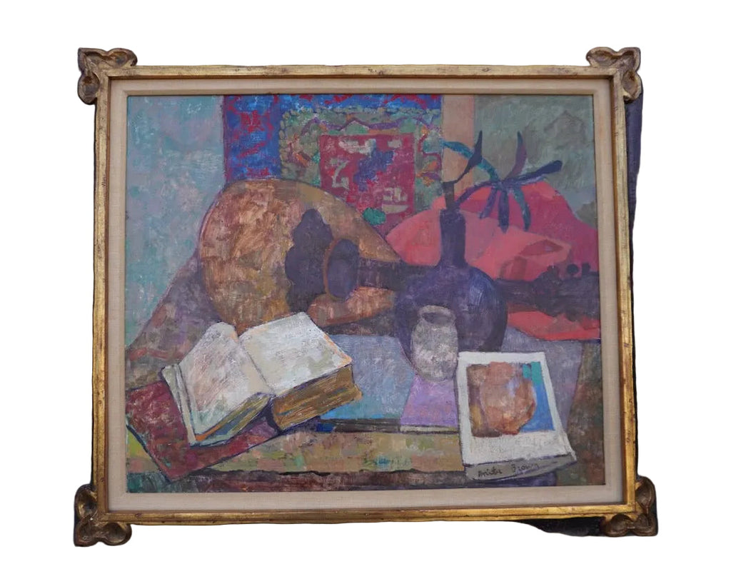 Still Life with Lute by Anita Brown P3482