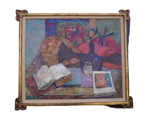 Still Life with Lute by Anita Brown P3482