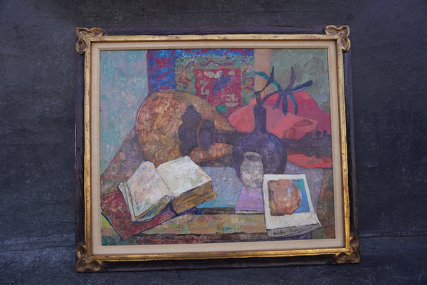 Still Life with Lute by Anita Brown P3482