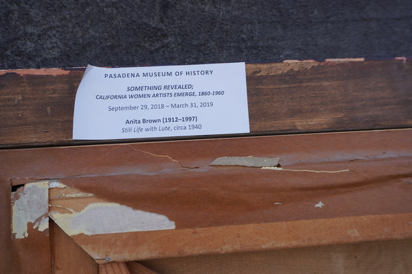 Still Life with Lute by Anita Brown P3482